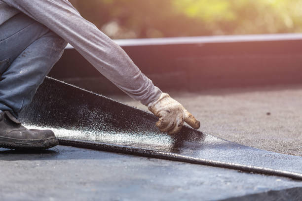 Professional Crawl Space Encapsulation technician working in Ocean Beach, NY